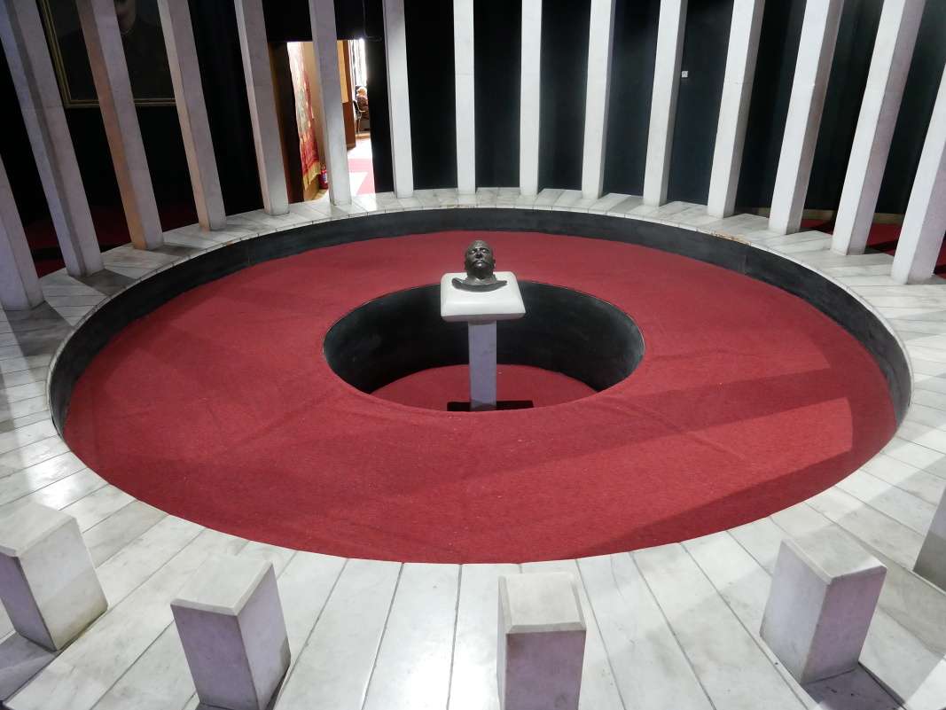 Múzeum Stalina - Stalinova posmrtná maska