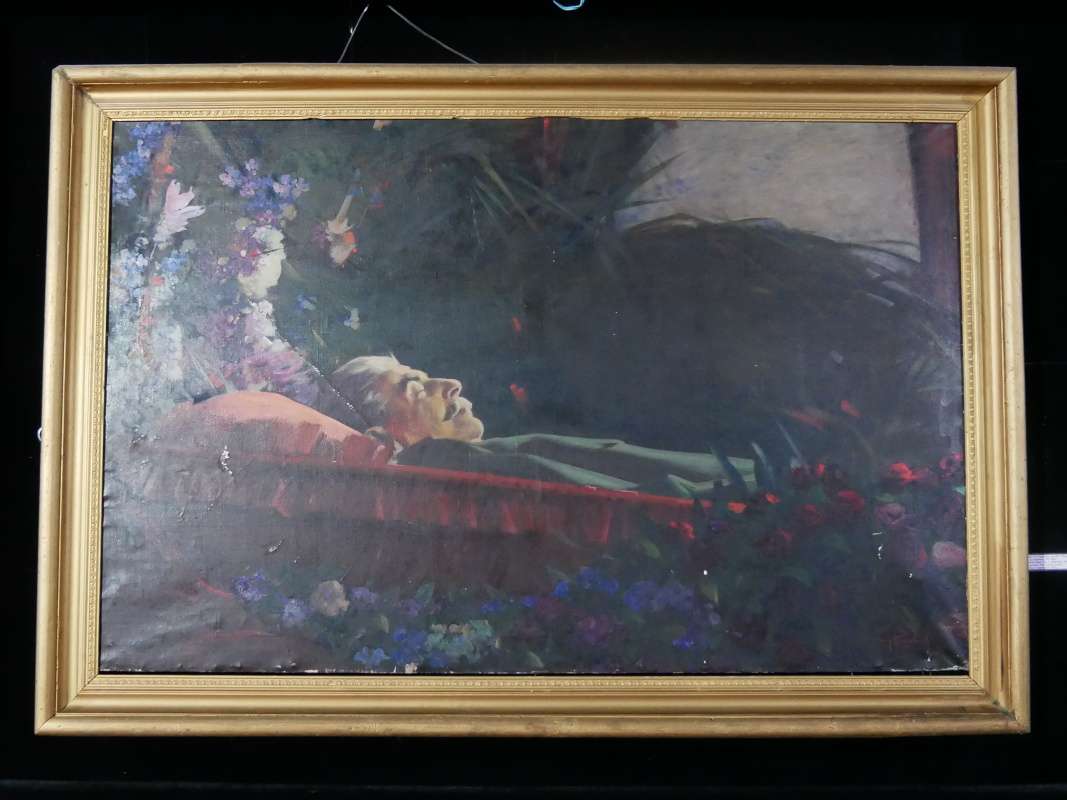 Múzeum Stalina - Stalinov pohreb