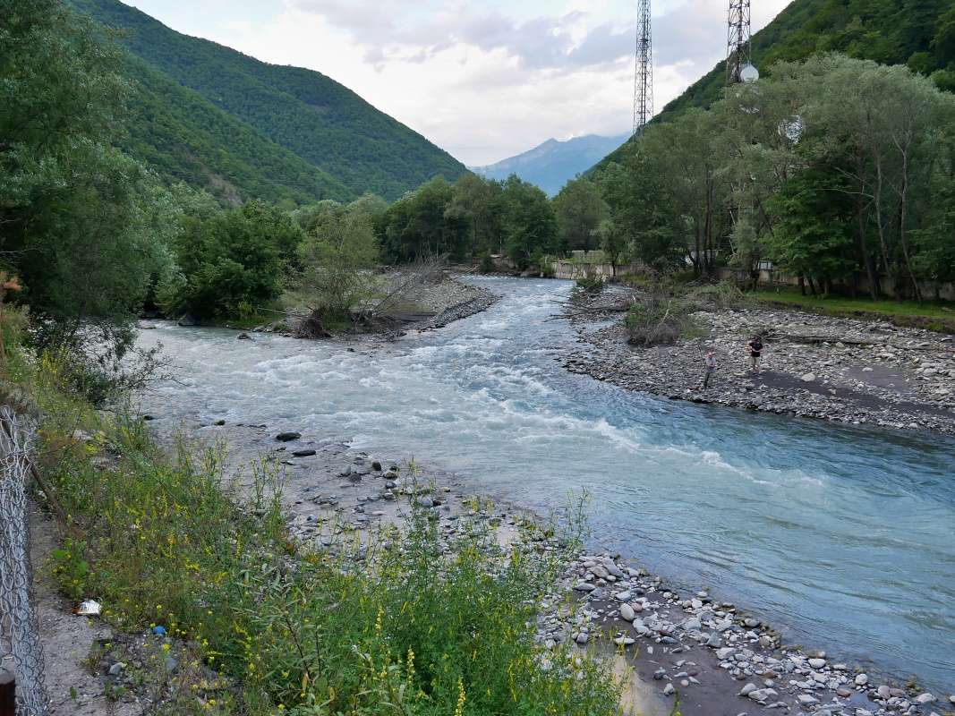 Sútok Bilej a Čiernej Aragvi