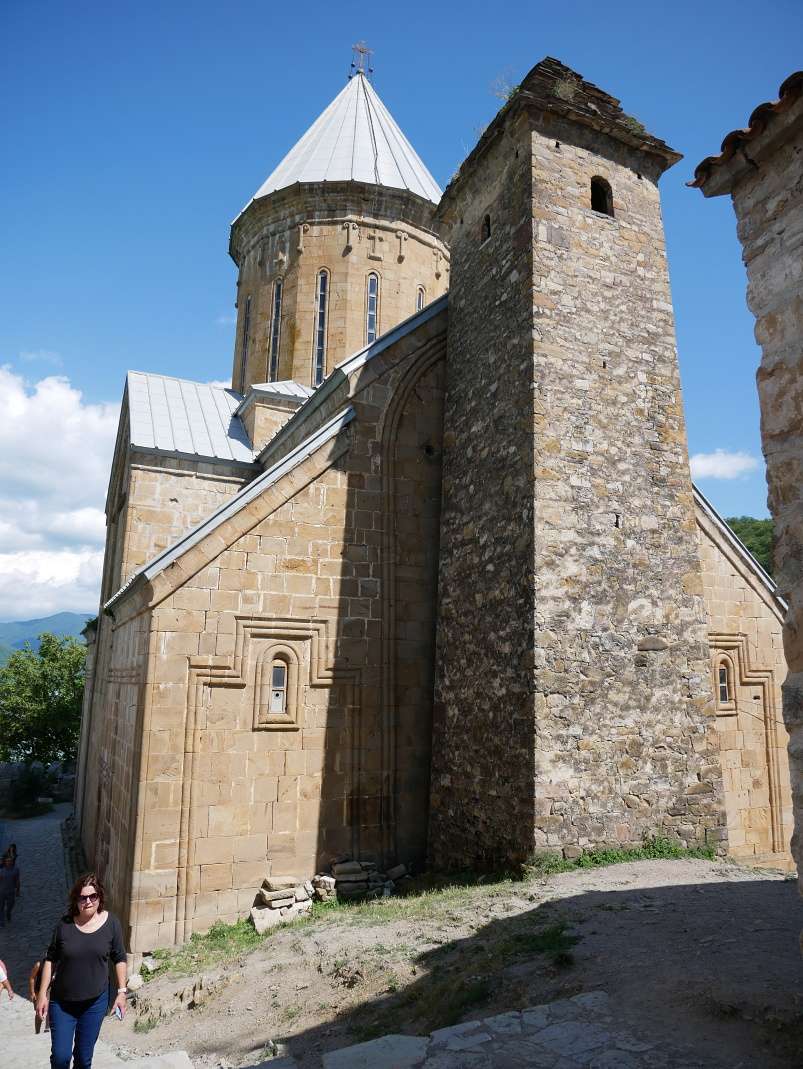 Pevnosť Ananuri pri priehrade Žinvali