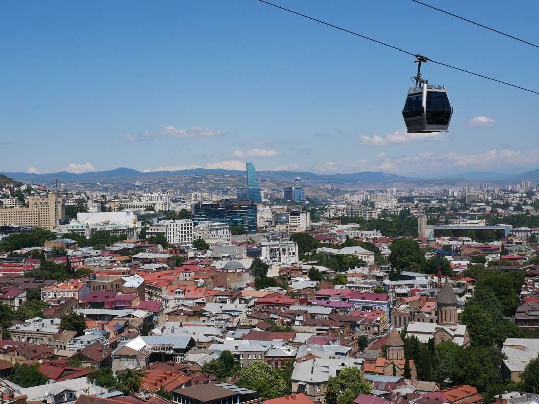 Lanovka a Tbilisi