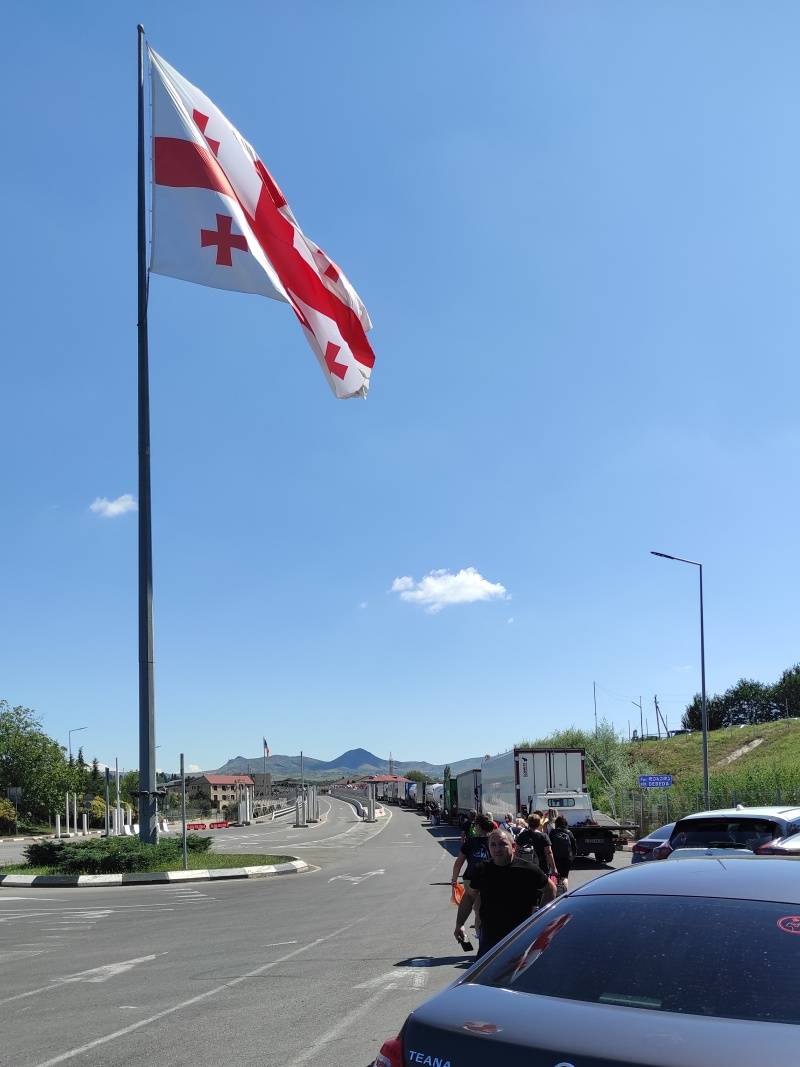 Peší prechod medzi Gruzínskom a Arménskom