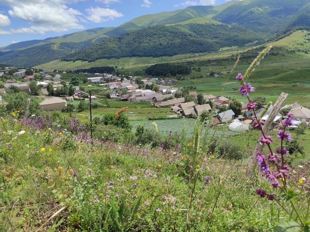 Lermontovo, osídlené v 19. st. Molokanmi - pijakmi mlieka