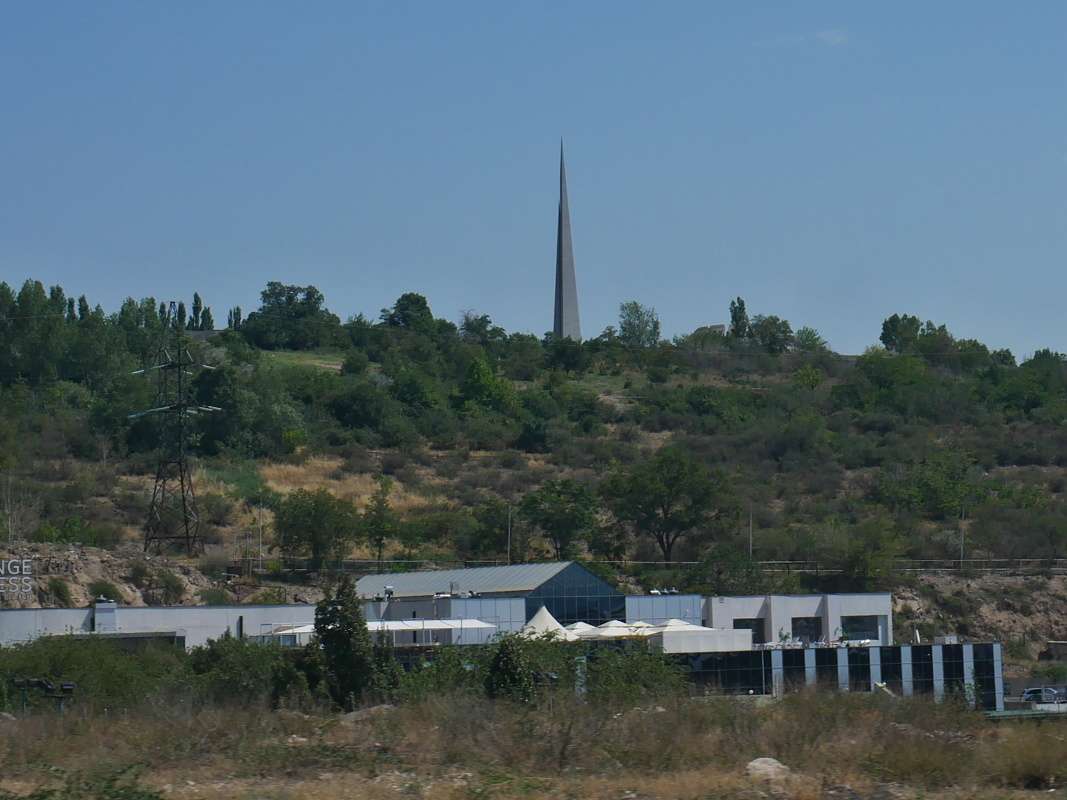Jerevan - Pamätník arménskej genocídy Turkami