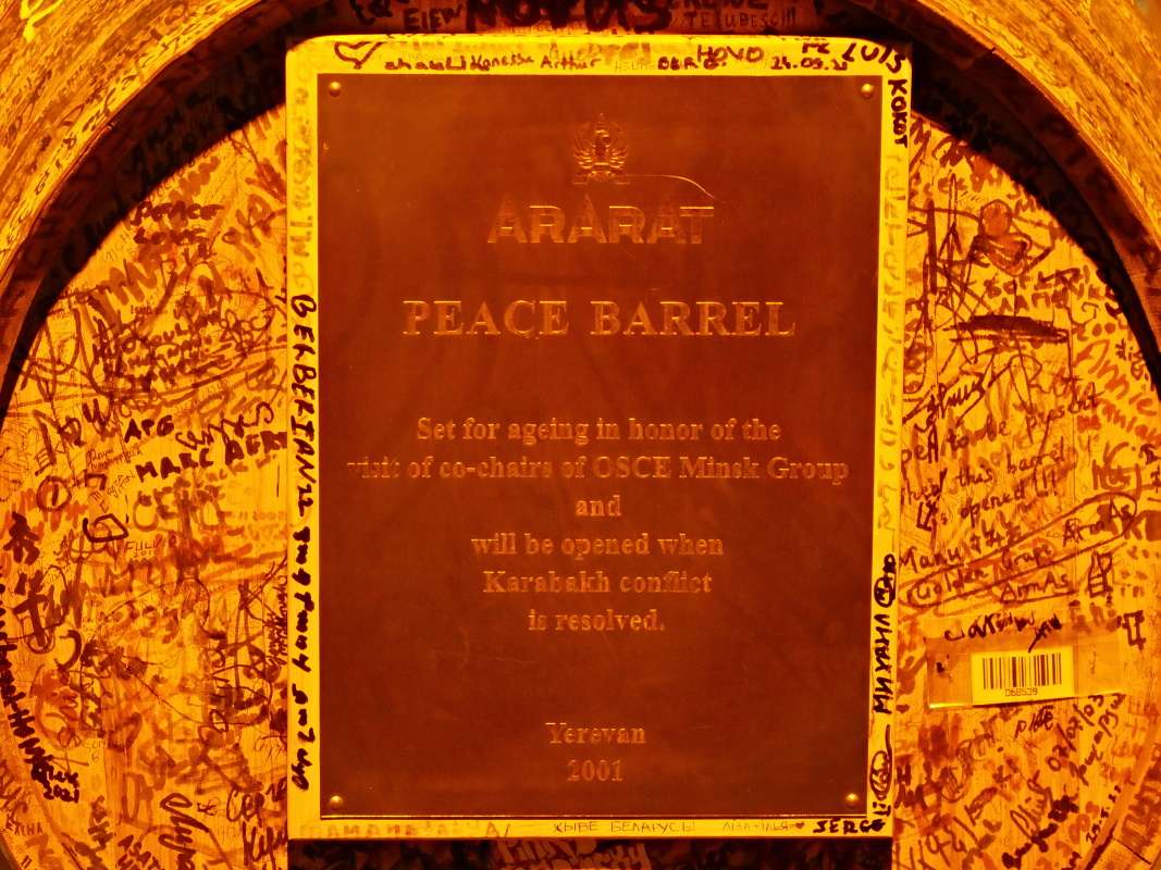 Múzeum Ararat brandy - mierový sud