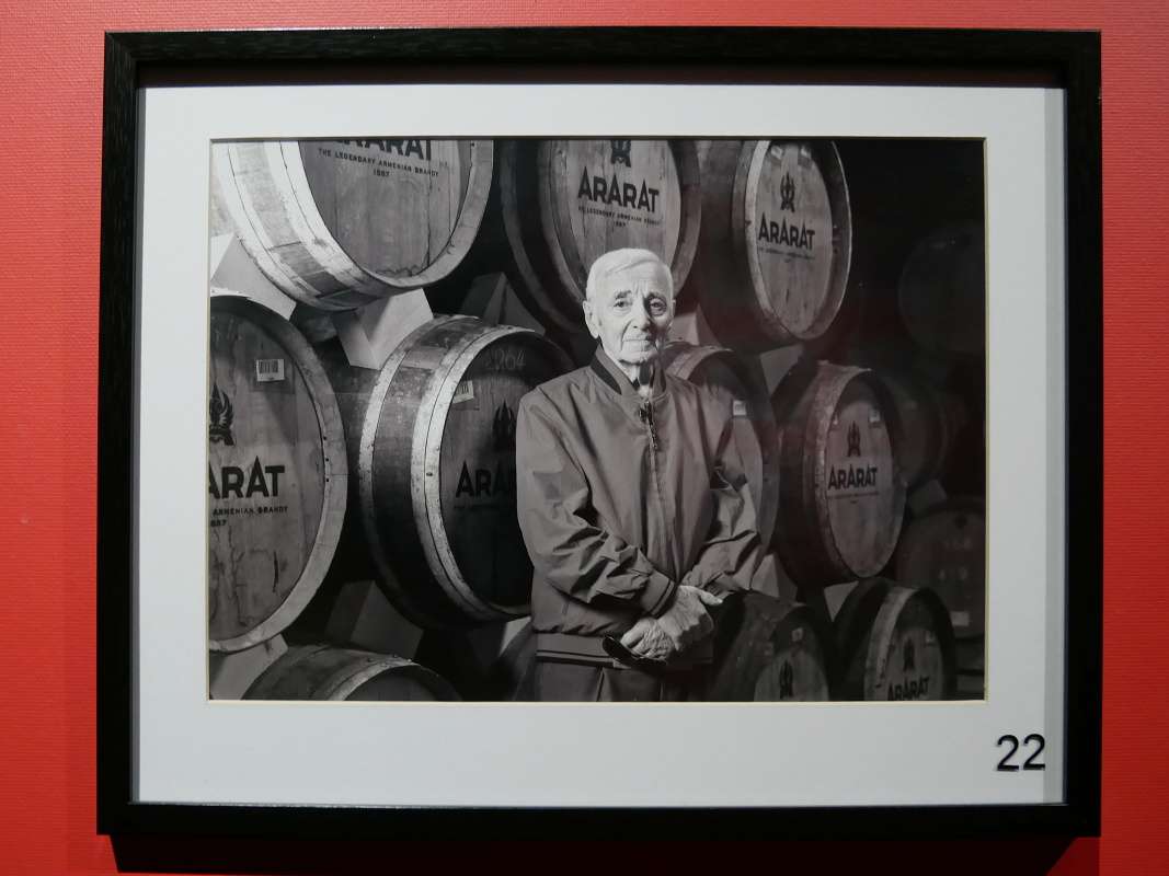 Múzeum Ararat brandy - Charles Aznavour