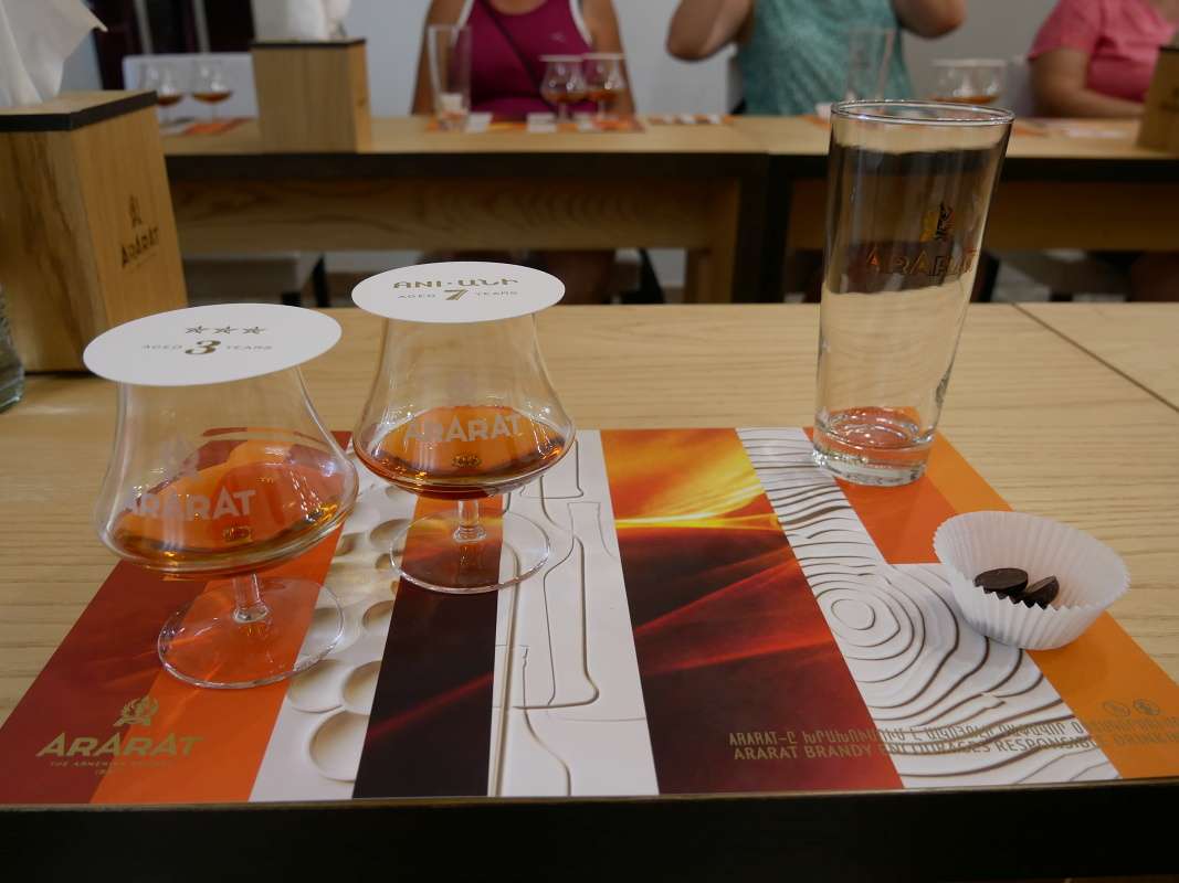 Múzeum Ararat brandy - ochutnávka