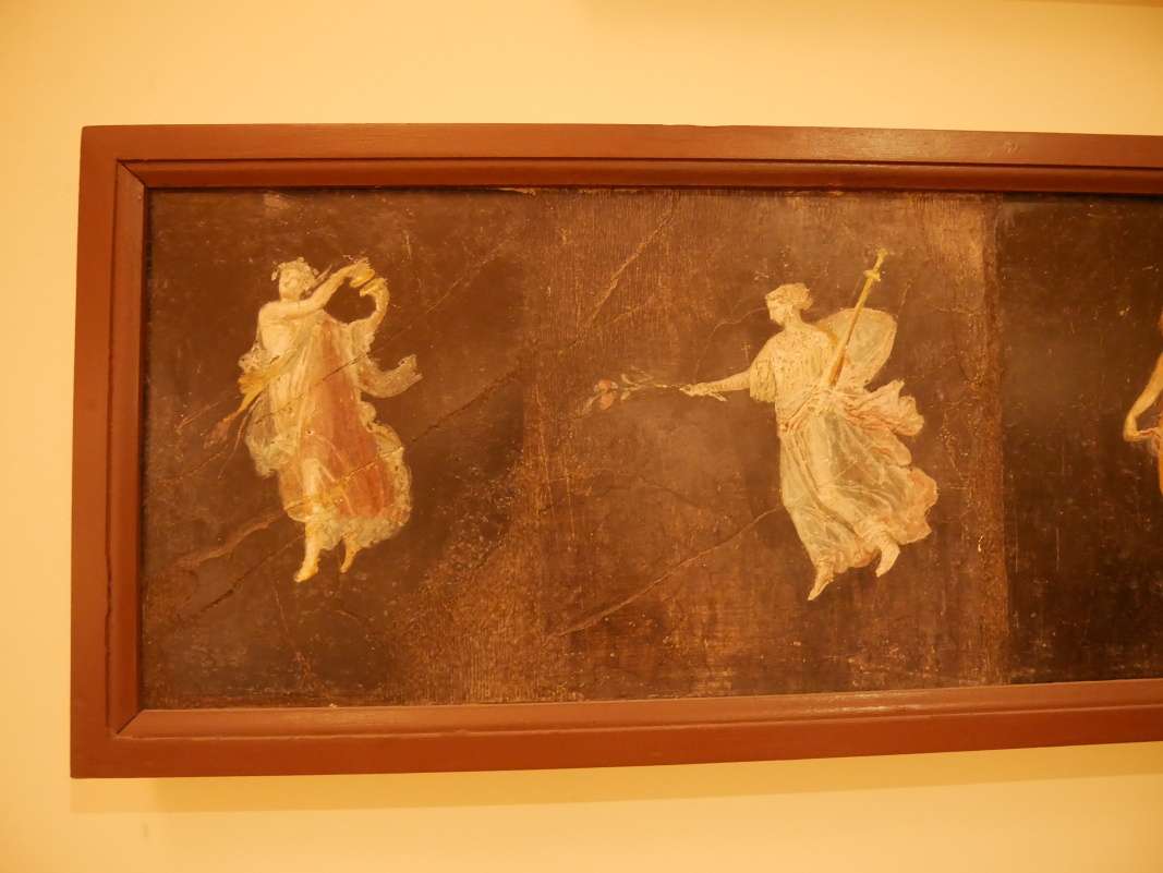 Fresky tanečníčok, Cicerova Vila, Pompeje