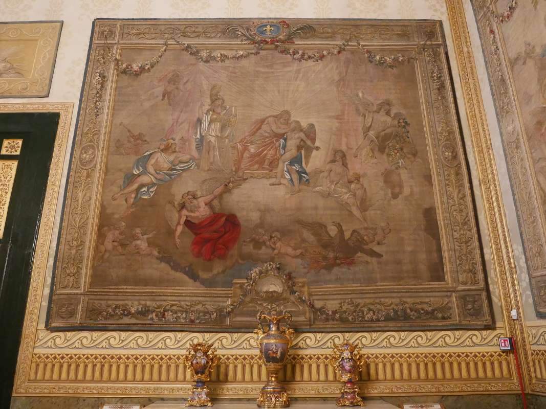 Herculesova sála - Tapisérie zo série Mýtus Psyché a Erosa, 1788-1789