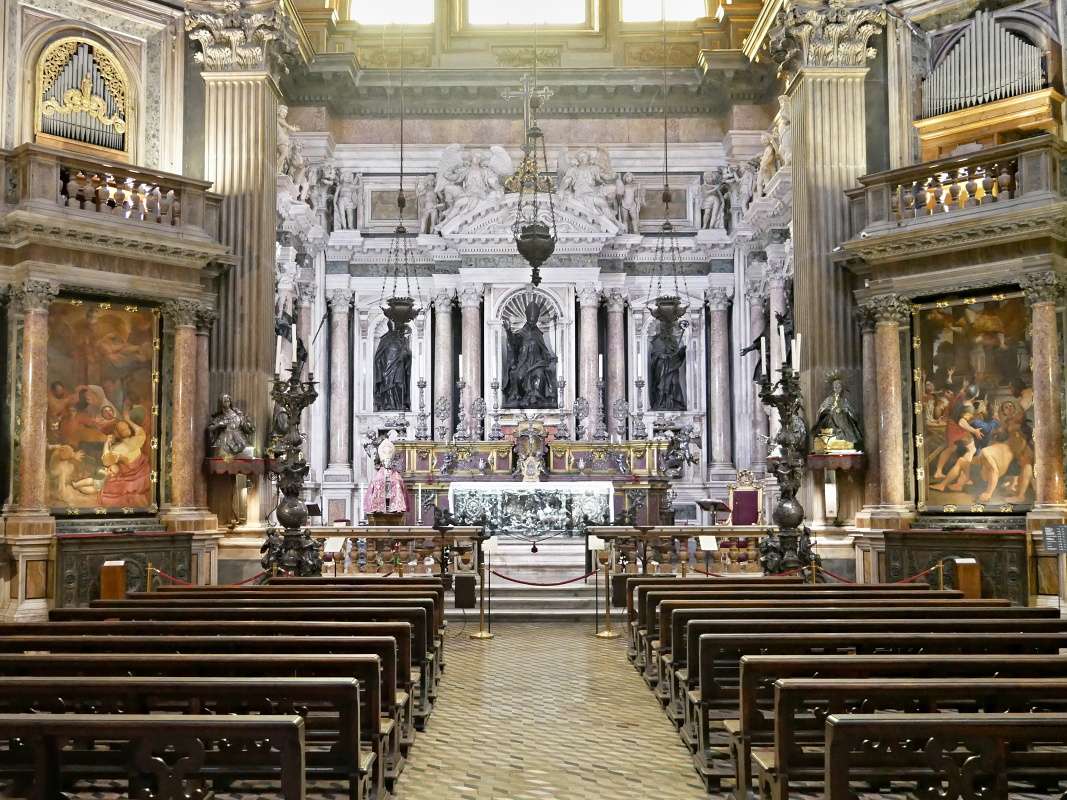 Neapolská katedrála - kaplnka sv. Januária (San Gennaro)