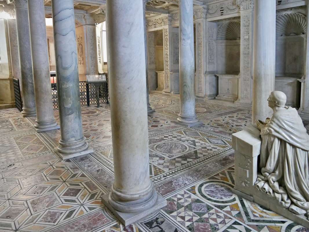 Neapolská katedrála - krypta san Gennara, kaplnka Succorpo