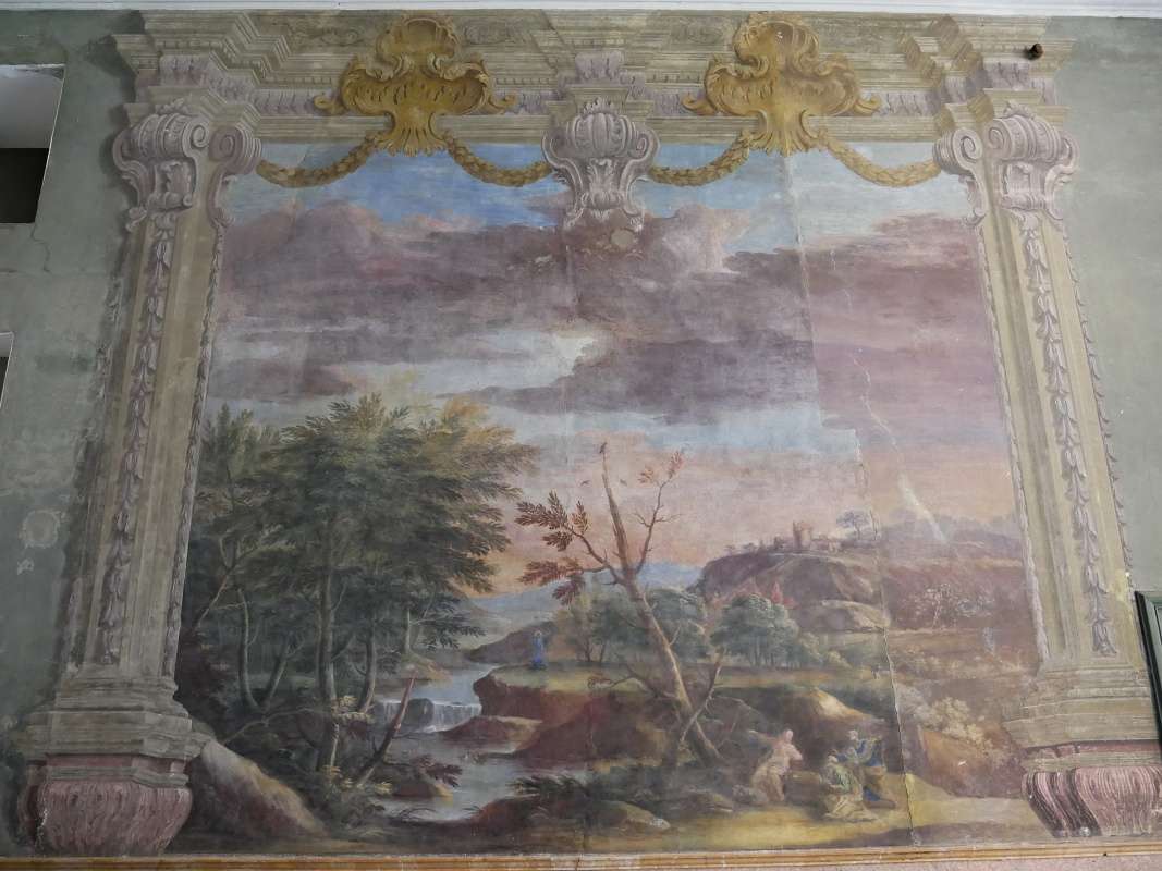 Kláštor San Gregorio Armeno - vrátnica - maľby Paola De Matteis