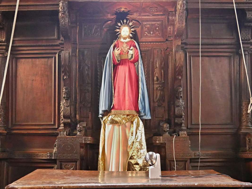 Kláštor San Gregorio Armeno - chór kostola pre mníšky, r.1632