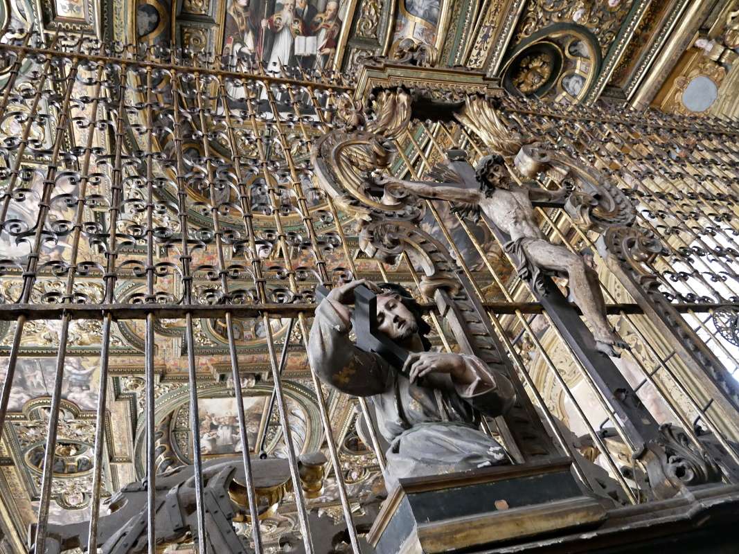 Kláštor San Gregorio Armeno - chór kostola pre mníšky, r.1632