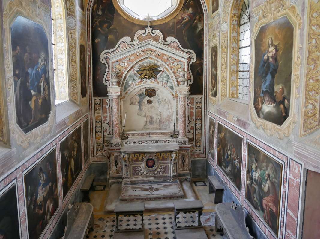 Kláštor San Gregorio Armeno - Kaplnka Panny Márie z Hydry