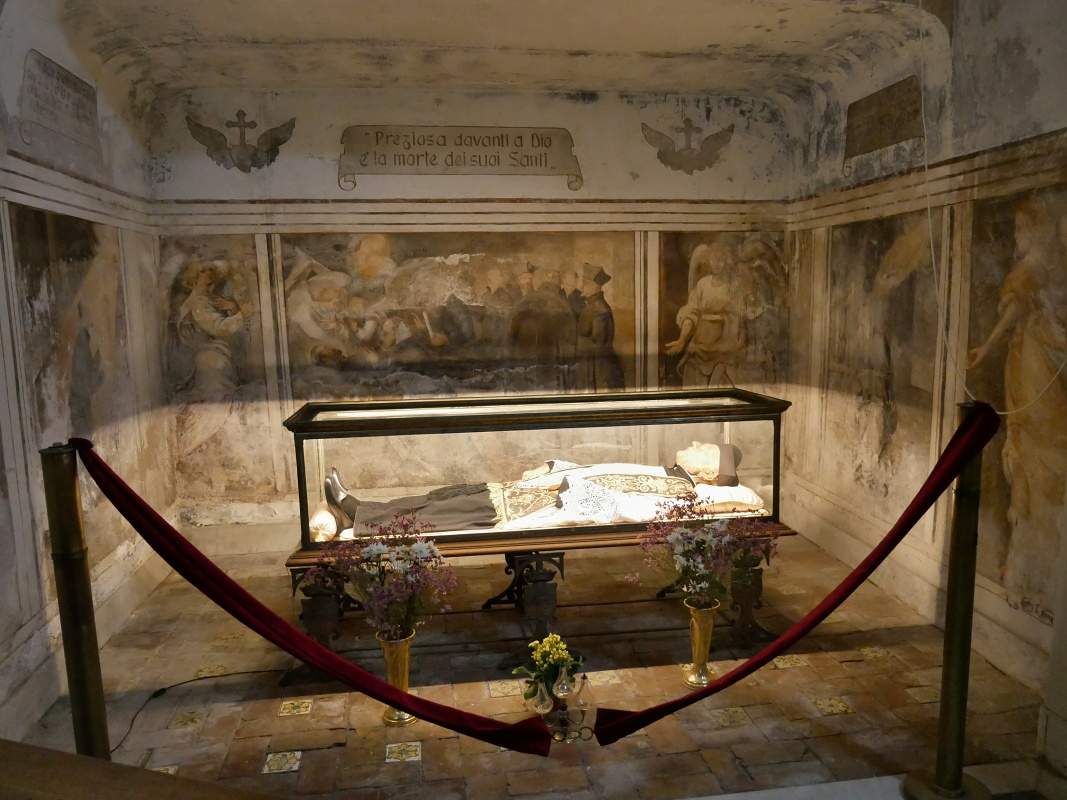 Neporušené telo ctihodného Giacomo Thorno (1541-1609), kňaza