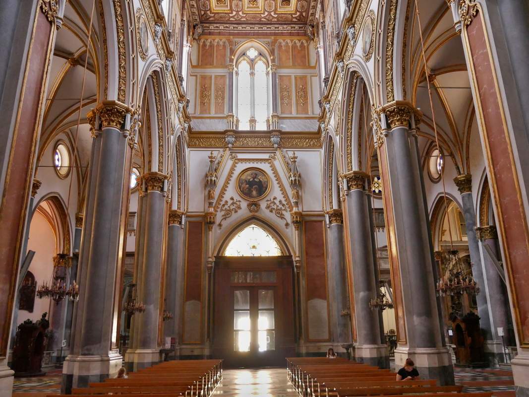 Kostol sv. Dominika - zadná strana kostola