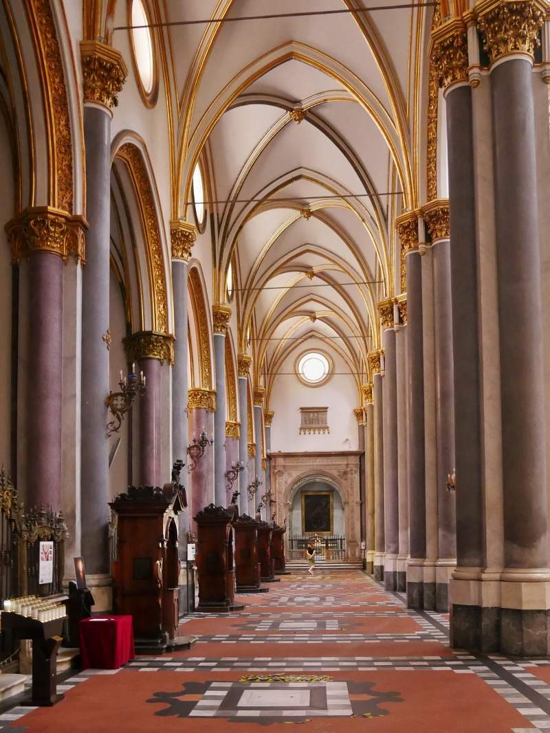 Kostol sv. Dominika - ľavá bočná loď