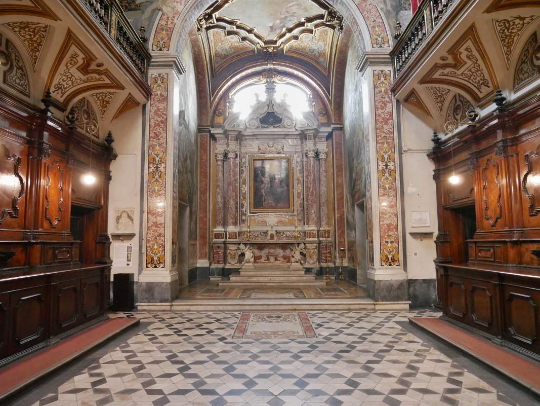 Kostol sv. Dominika - pohrebná kaplnka Aragóncov