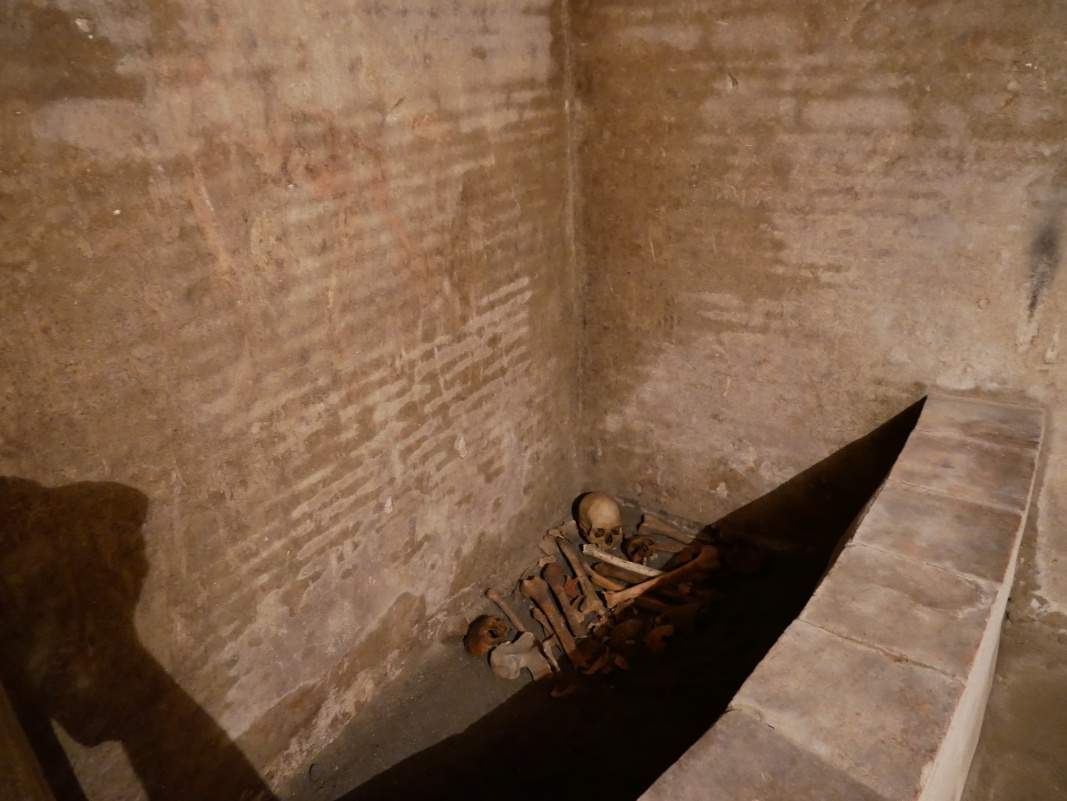 Kostol sv. Dominika - krypta, kostnica