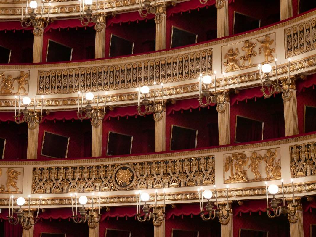 Divadlo San Carlo - hľadisko