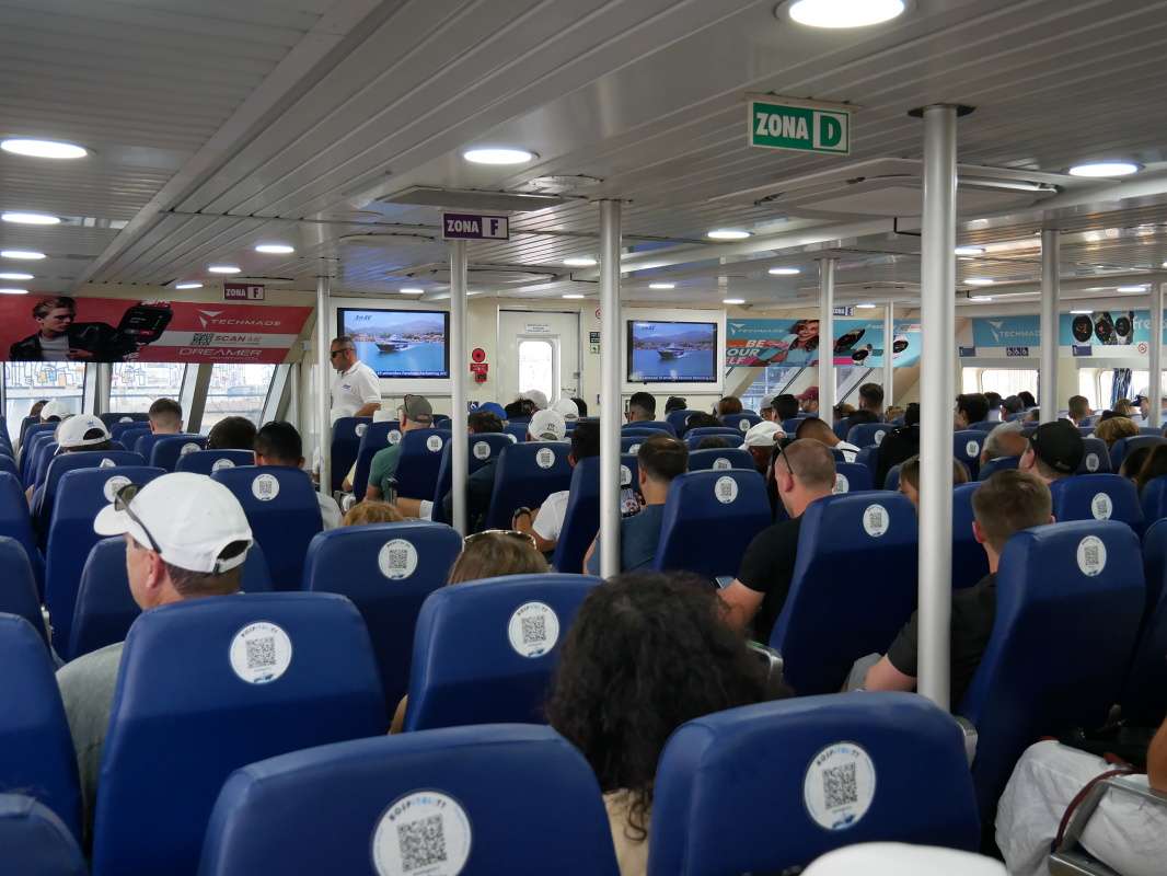 Loď na Capri