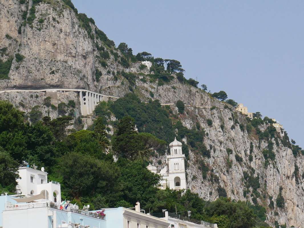Cesta z Capri do Anacapri