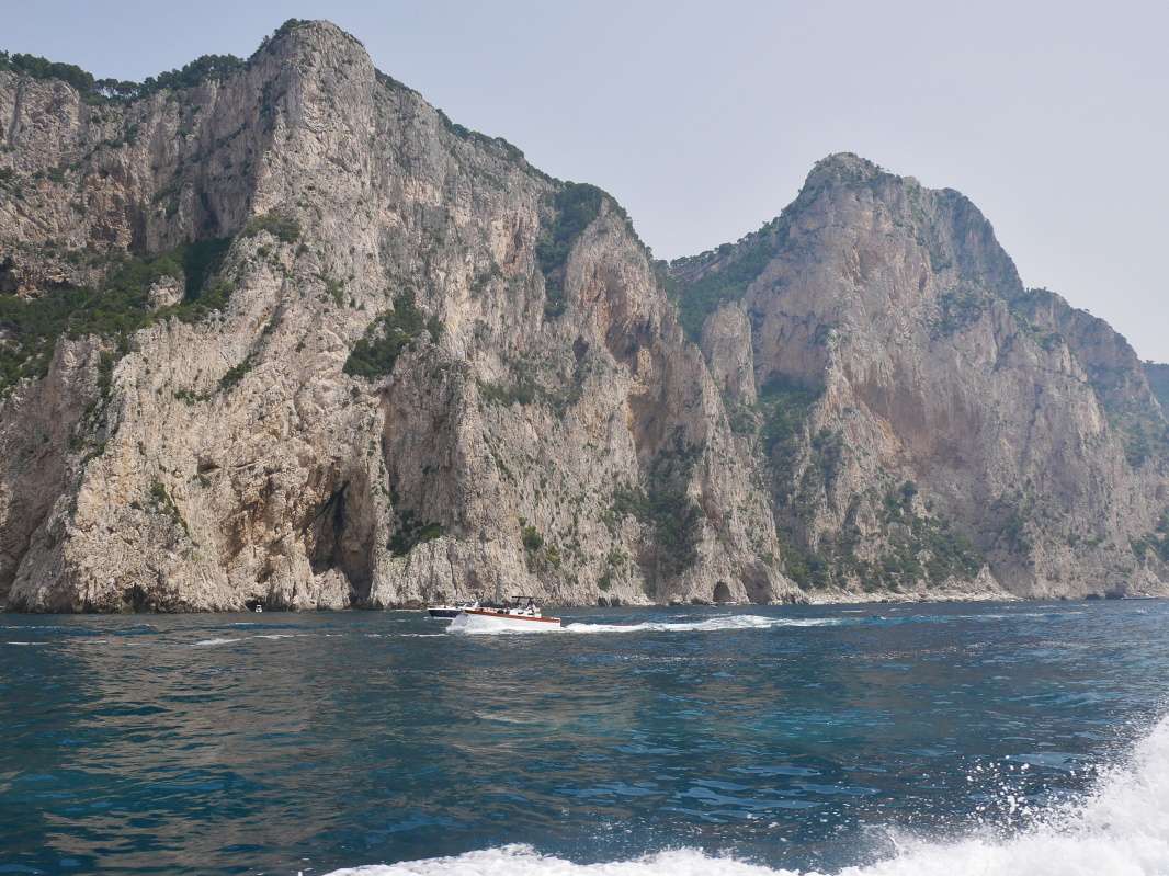 Južné pobrežie Capri