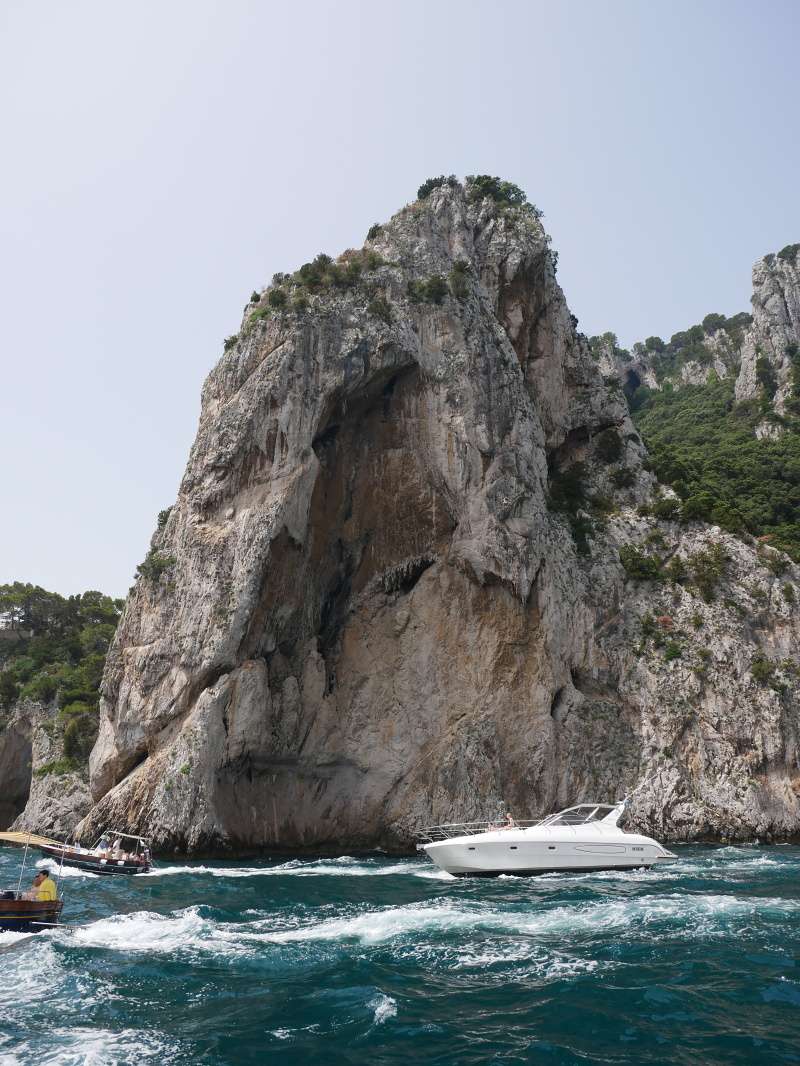 Východné pobrežie Capri