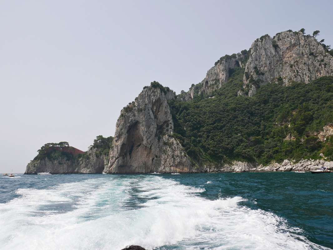 Východné pobrežie Capri