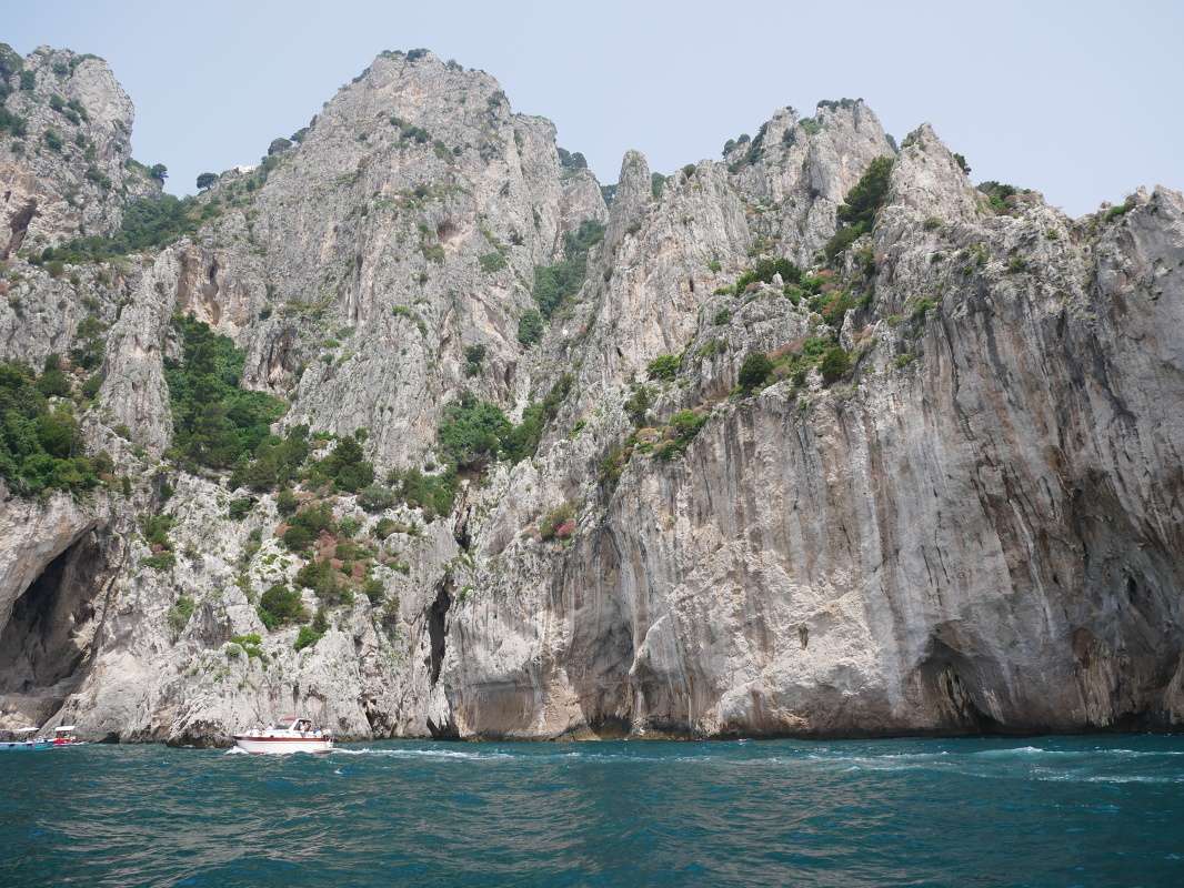Východné pobrežie Capri