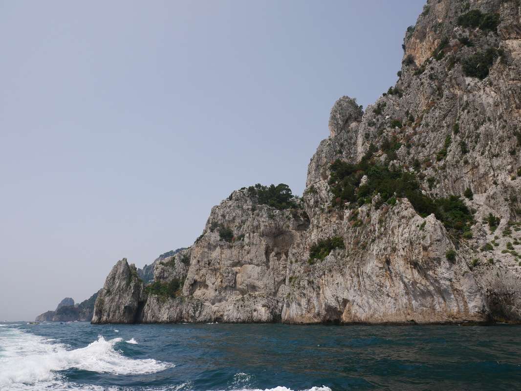 Východné pobrežie Capri