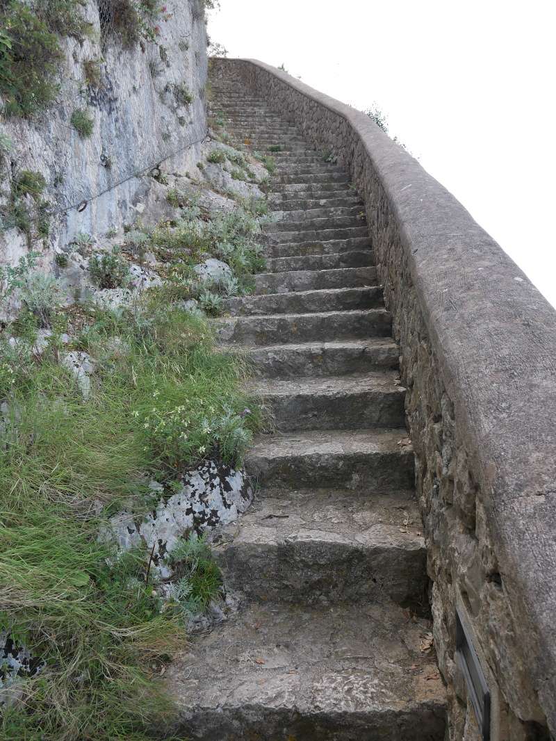 Fénické schody z Anacapri do Mariny Grande