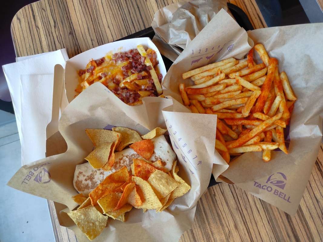 Taco Bell - menu pre dvoch, konečne sme sa poriadne najedli :)