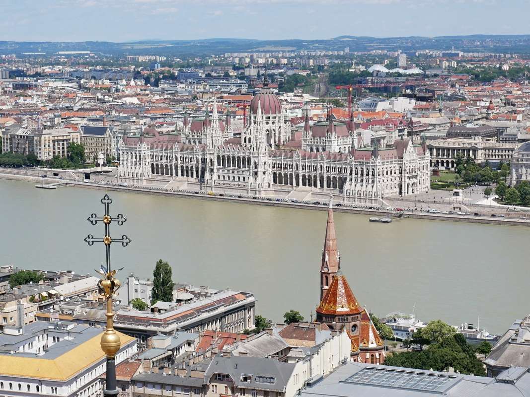 Matyášov kostol - Maďarský parlament