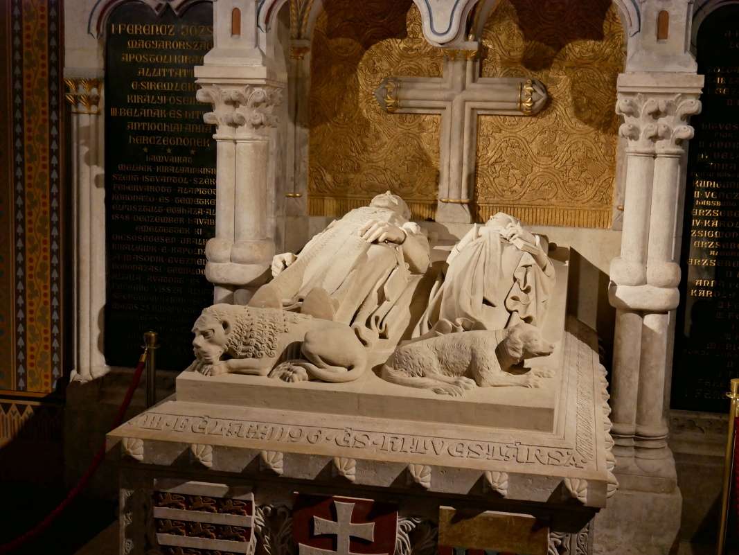 Matyášov kostol - hrobka kráľa Bélu III.