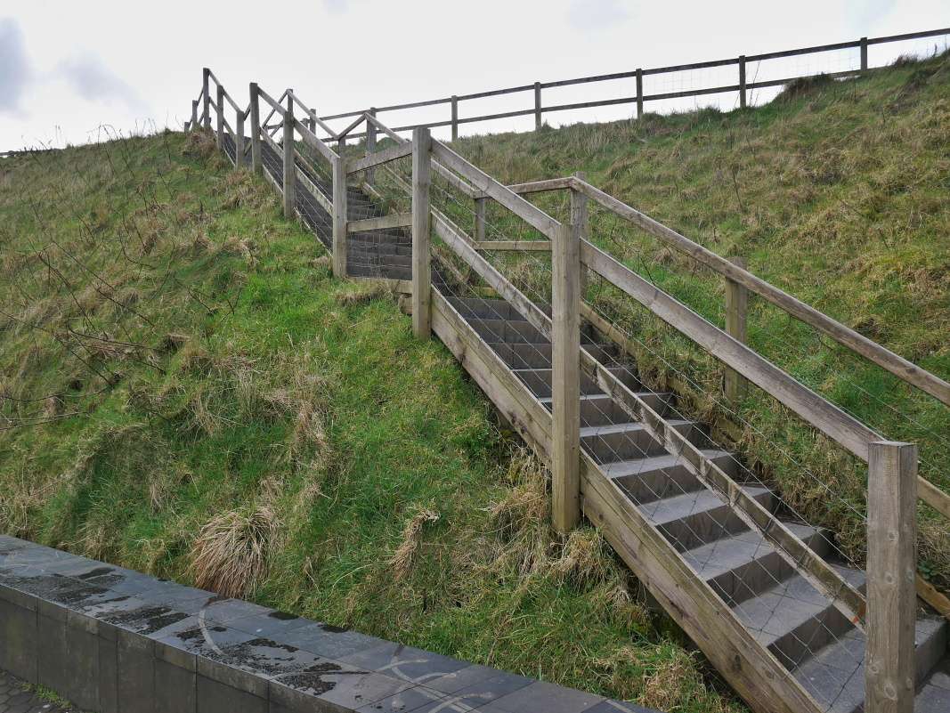 Giant's Causeway - opúšťame pobrežie