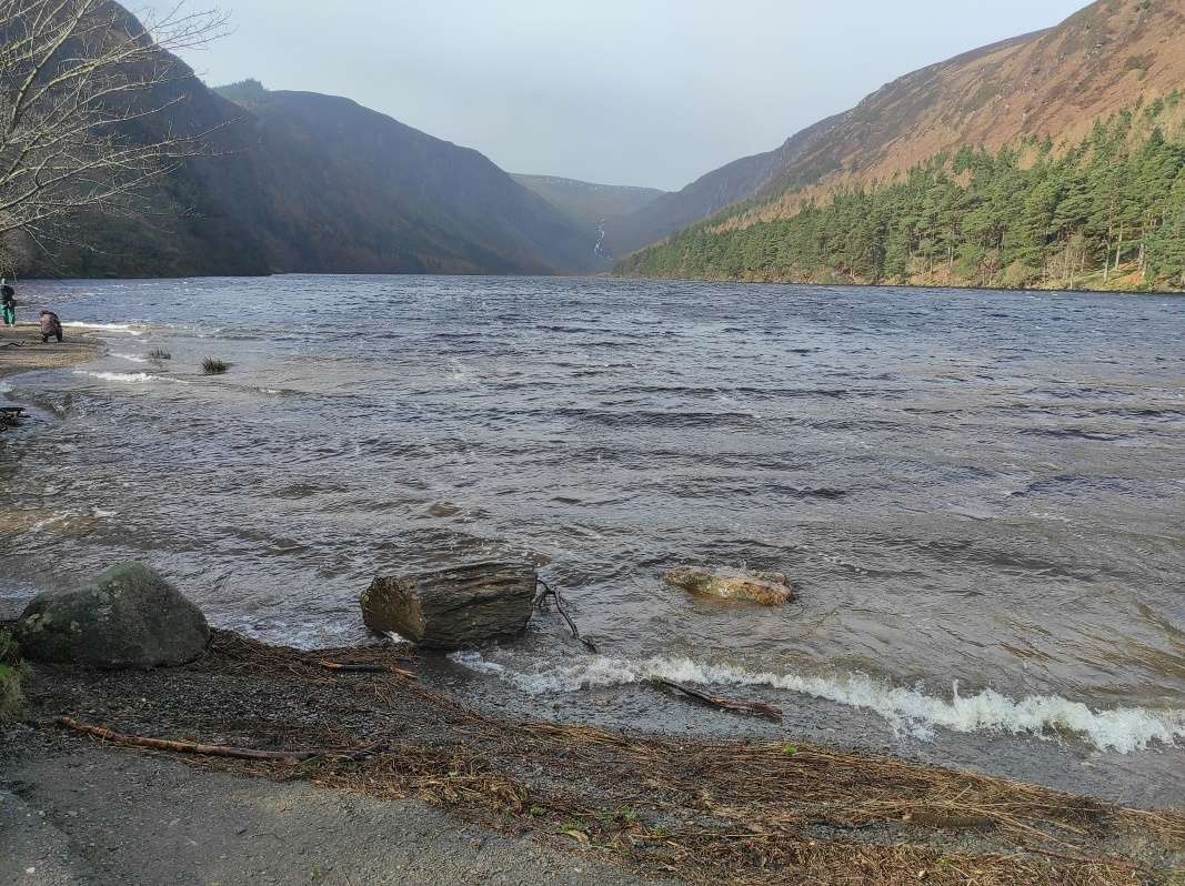 Glendalough - Horné jazero