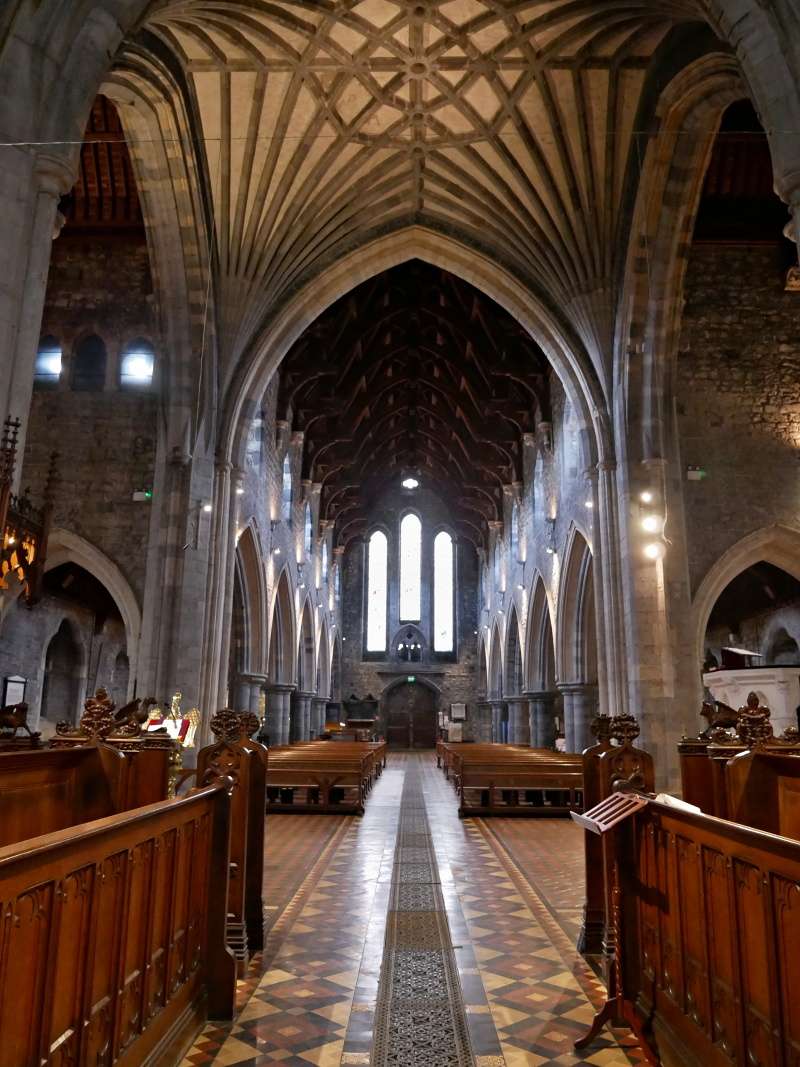 Kilkenny - Katedrála St. Canice, strop