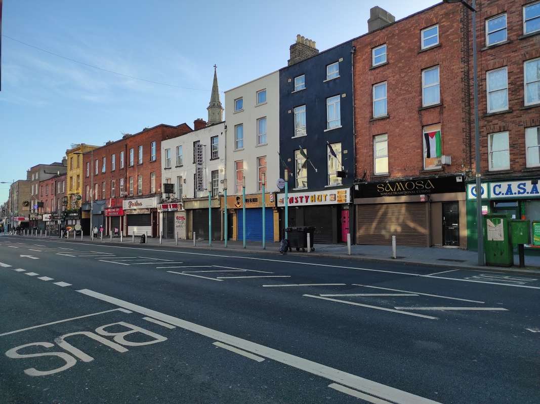 Dublin, cesta na Glasnevin cintorín