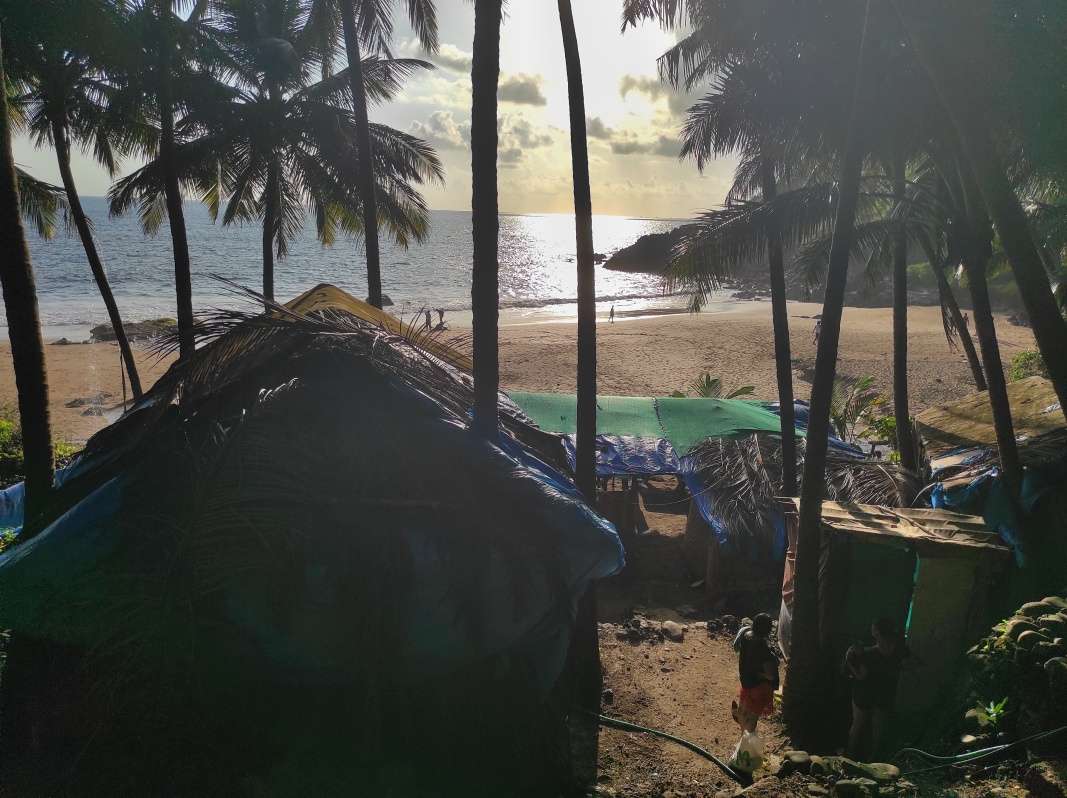 Kakolem beach - odchádzame