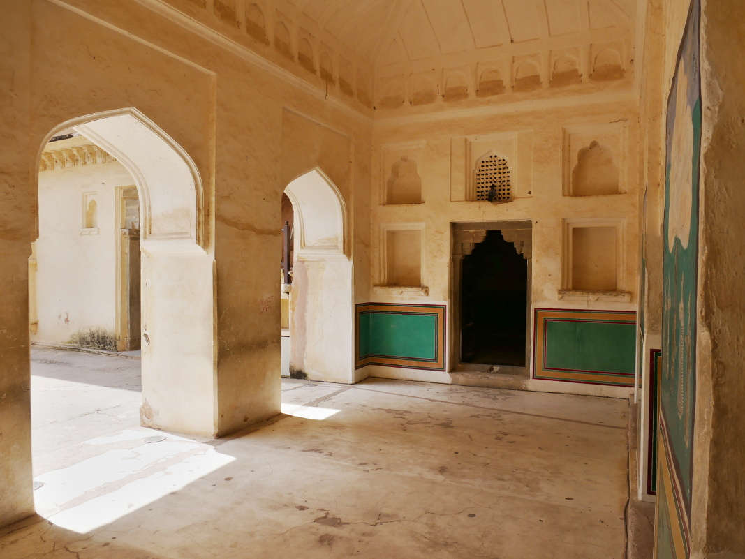 Amber Fort - Štvrté nádvorie Zenana