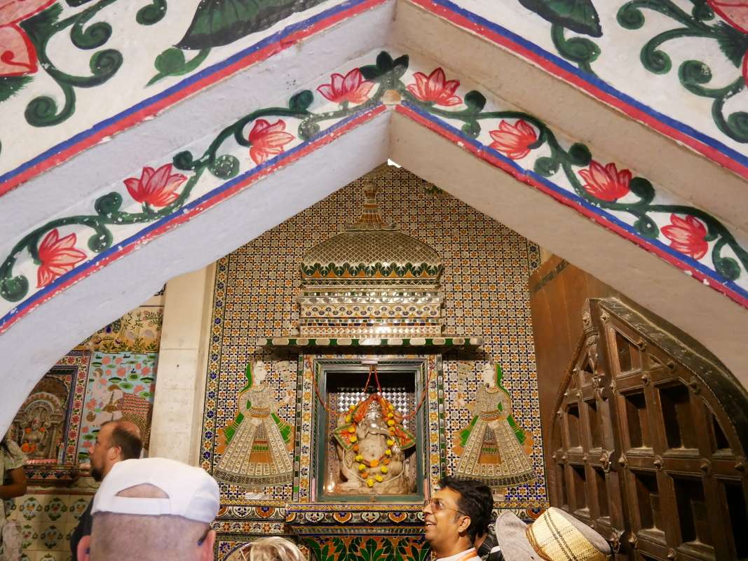 Prechádzame do najstaršej časti paláca