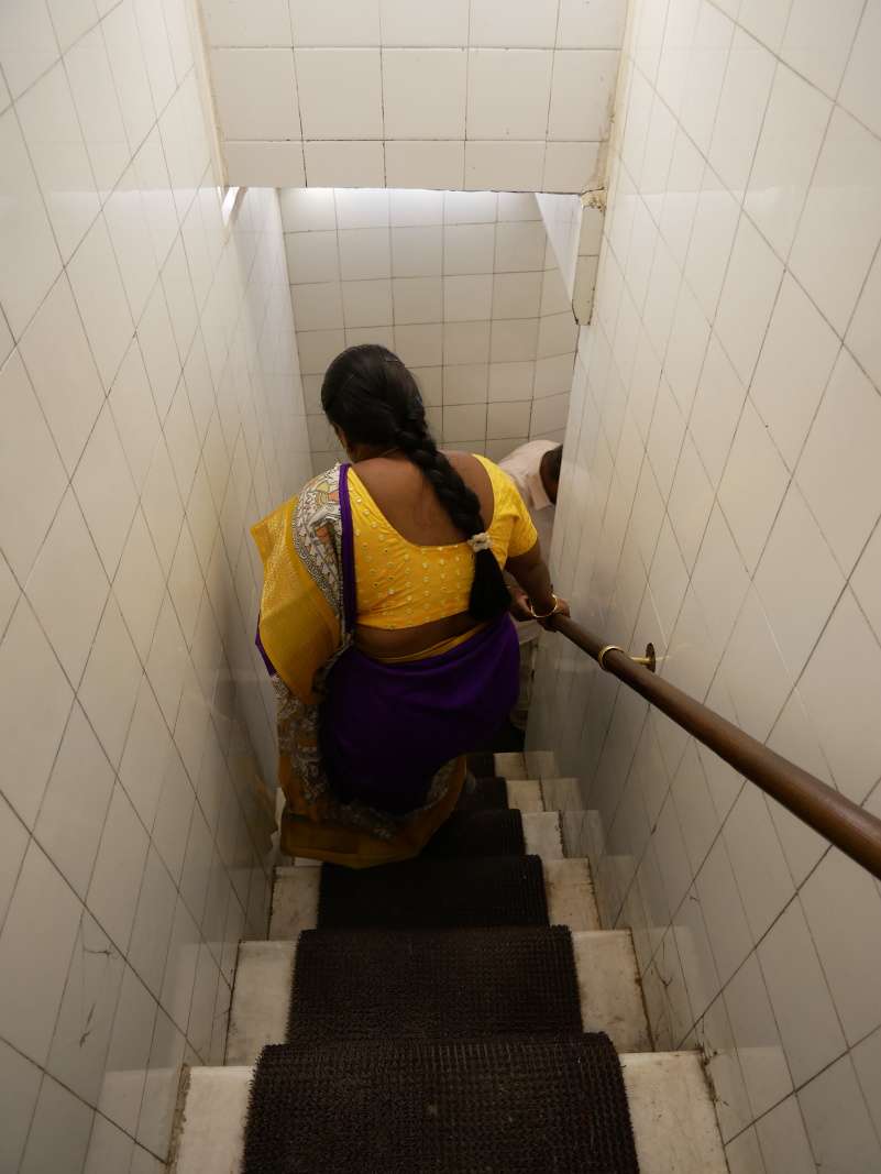 Zostupujeme na Mor Chowk