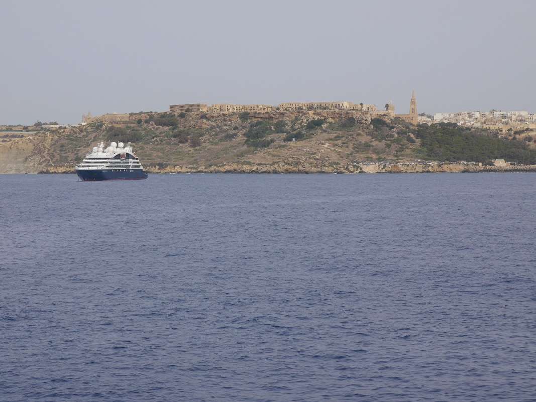 Gozo - prístav Mgarr, pevnosť Chambray