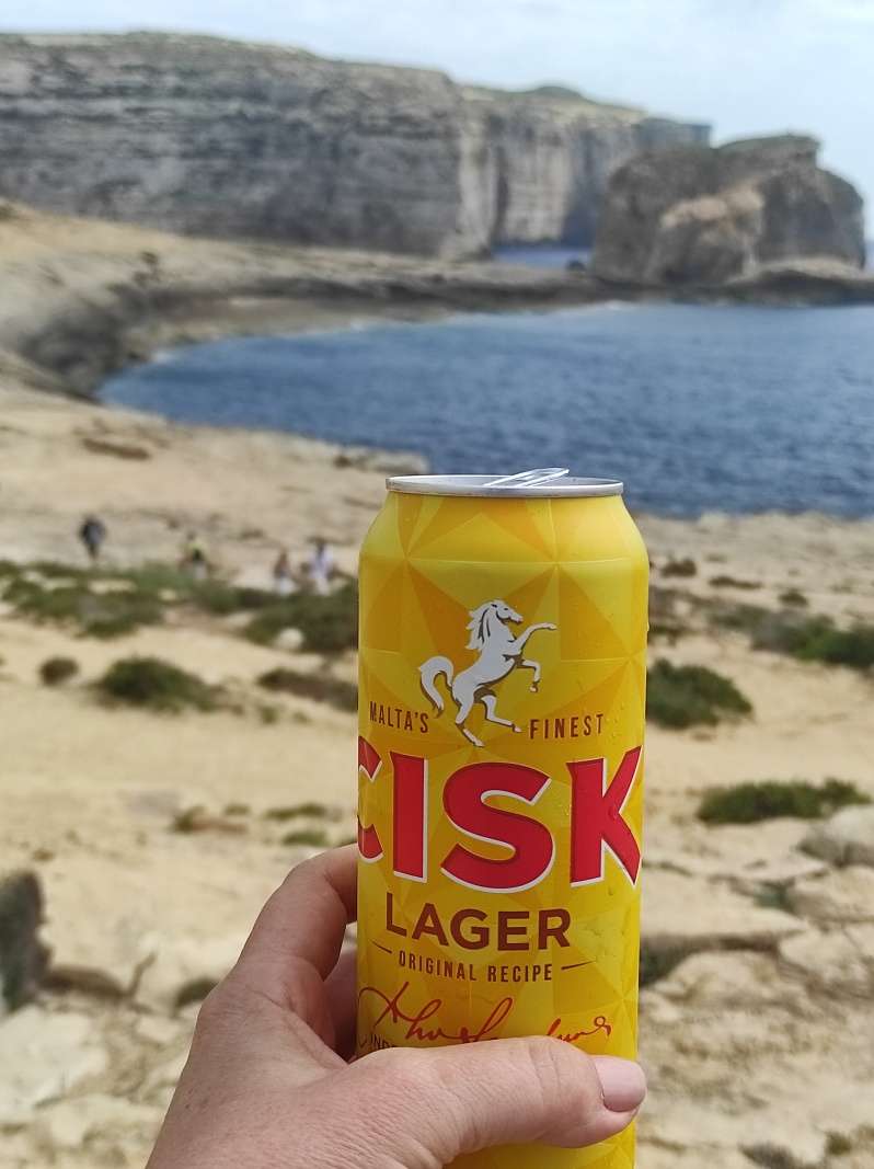 Na Malte len malské pivo Cisk :)