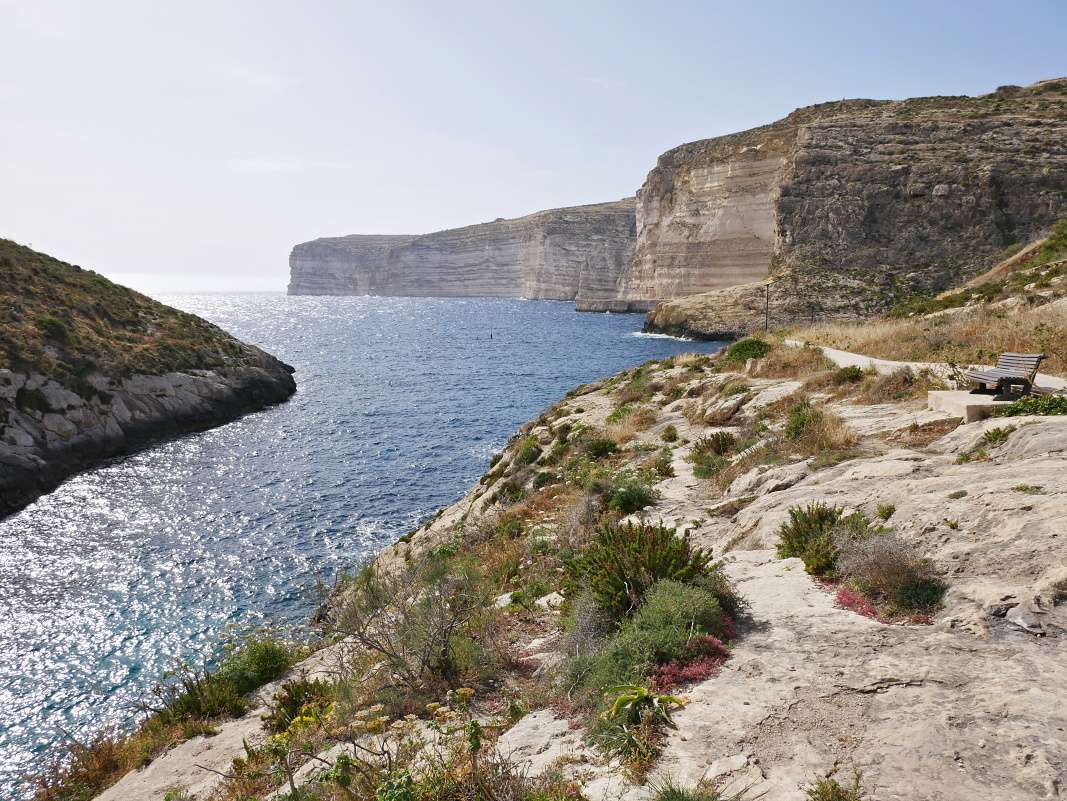 Ix-Xlendi, údolie Kantra