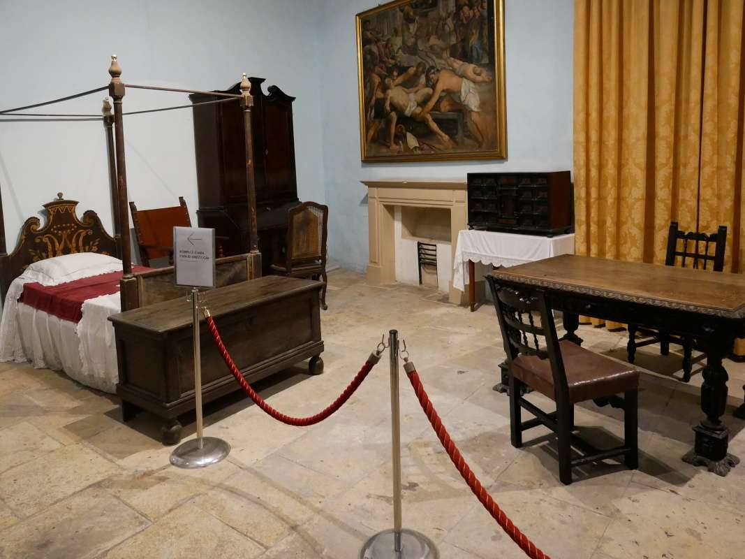 Inkvizítorský palác - spálňa inkvizítora