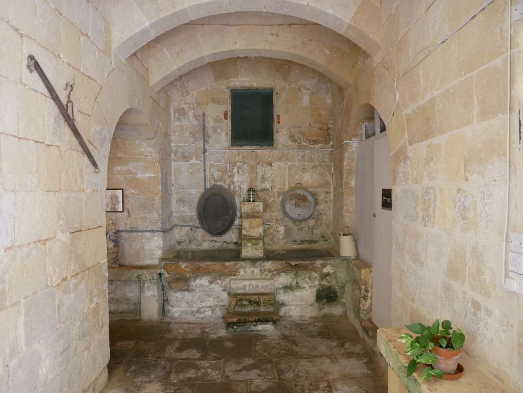 Valletta - Mysterium Fidei, Kláštor sv. Kataríny, práčovňa