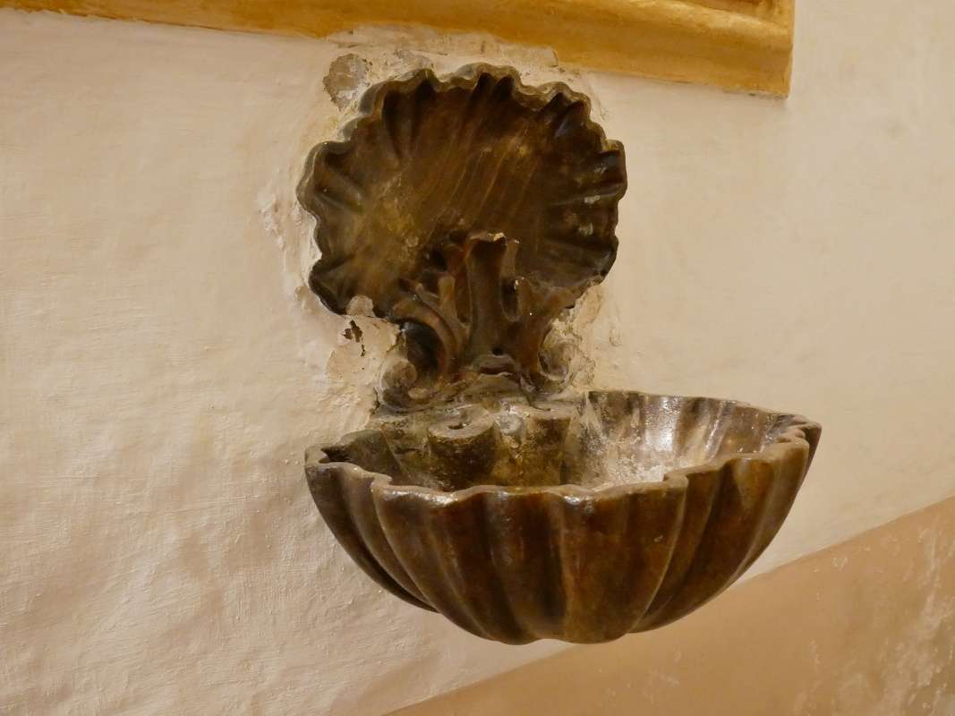 Valletta - Mysterium Fidei, Kláštor sv. Kataríny, predsieň pred pohrebnou izbou